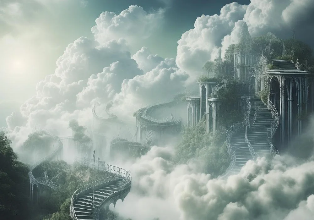 梦回江南水乡：一梦千年诗意盎然的烟雨画卷