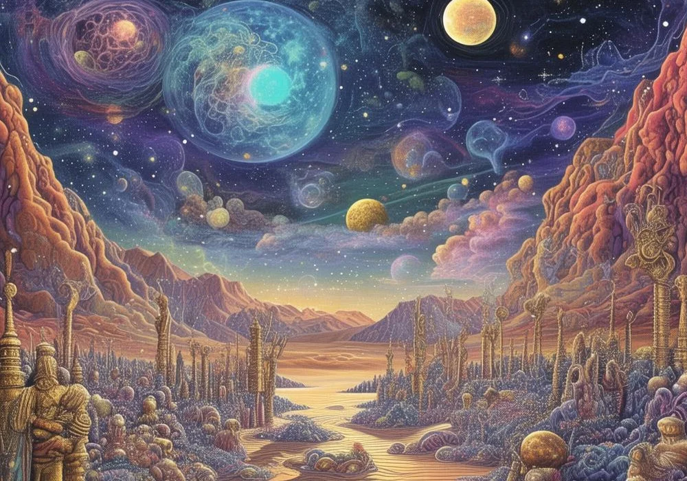 梦境奇缘：菜地流水间探寻生命的诗意画卷