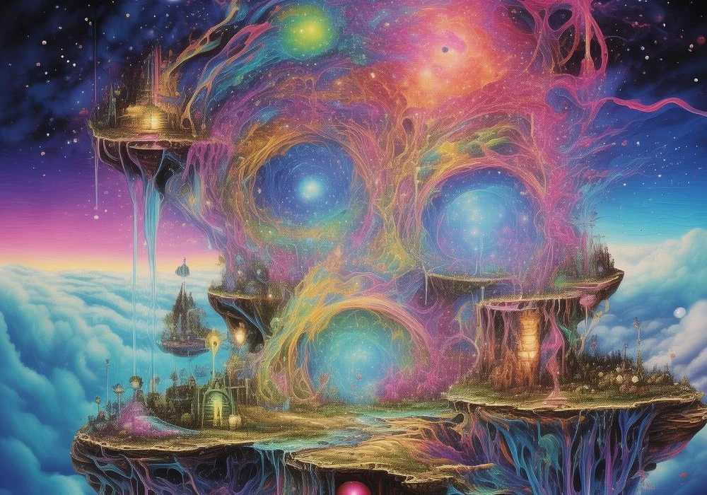 梦回浩渺宇宙：我飞越星辰的奇幻之旅