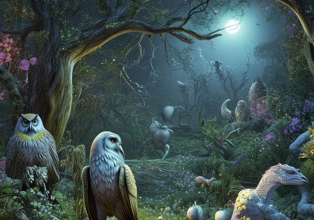 梦幻奇观：河豚在盆中畅游探寻梦境中的神秘寓意