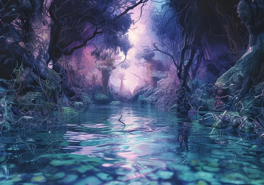 梦中海边拾趣：捉鱼捡海螺探寻海洋的奥秘