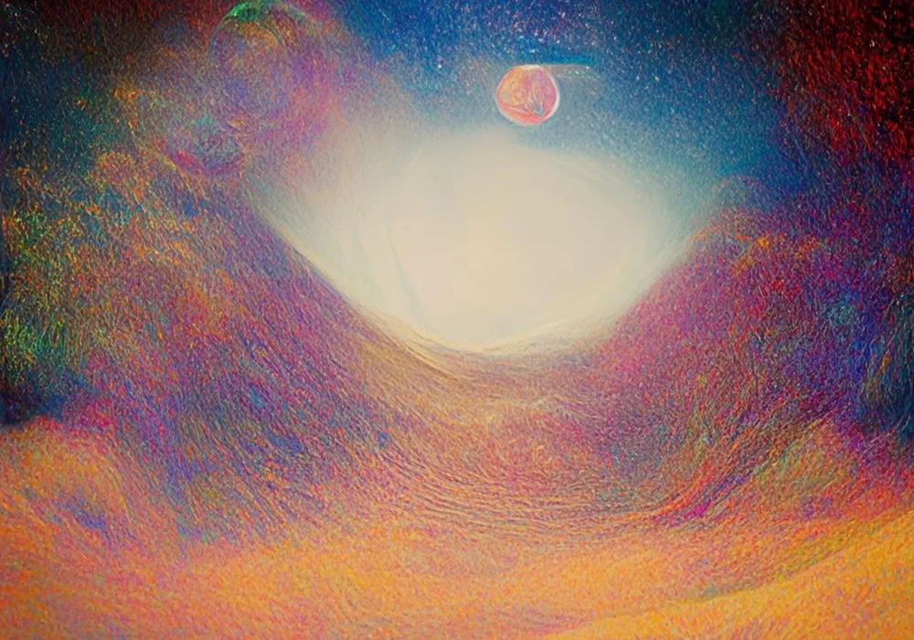 梦境奇缘：星空璀璨与流星划过的浪漫瞬间