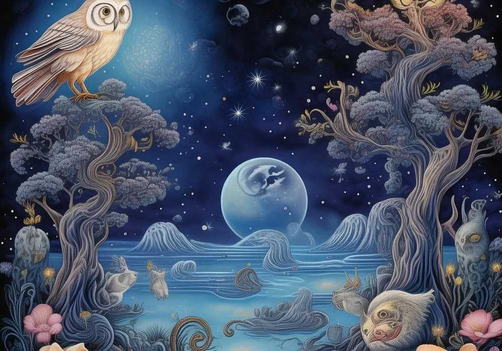 梦境深处的神秘妖怪：揭秘梦境世界的奇异生物