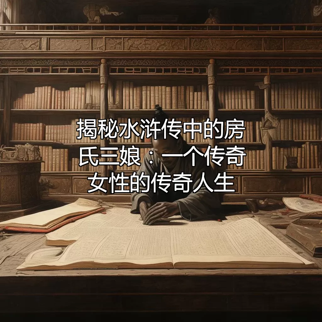揭秘水浒传中的房氏三娘：一个传奇女性的传奇人生