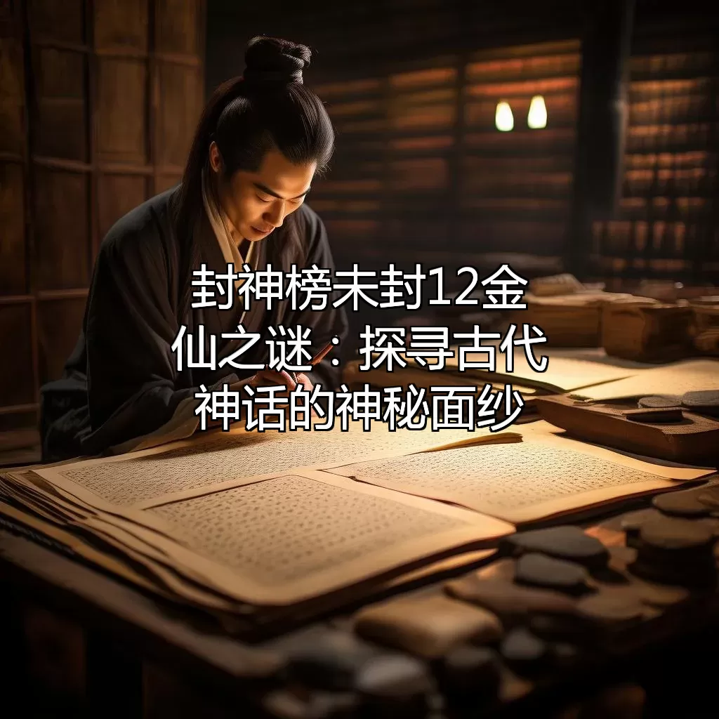 封神榜未封12金仙之谜：探寻古代神话的神秘面纱