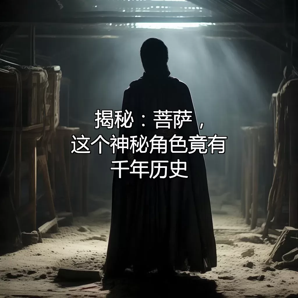 揭秘：菩萨，这个神秘角色竟有千年历史！