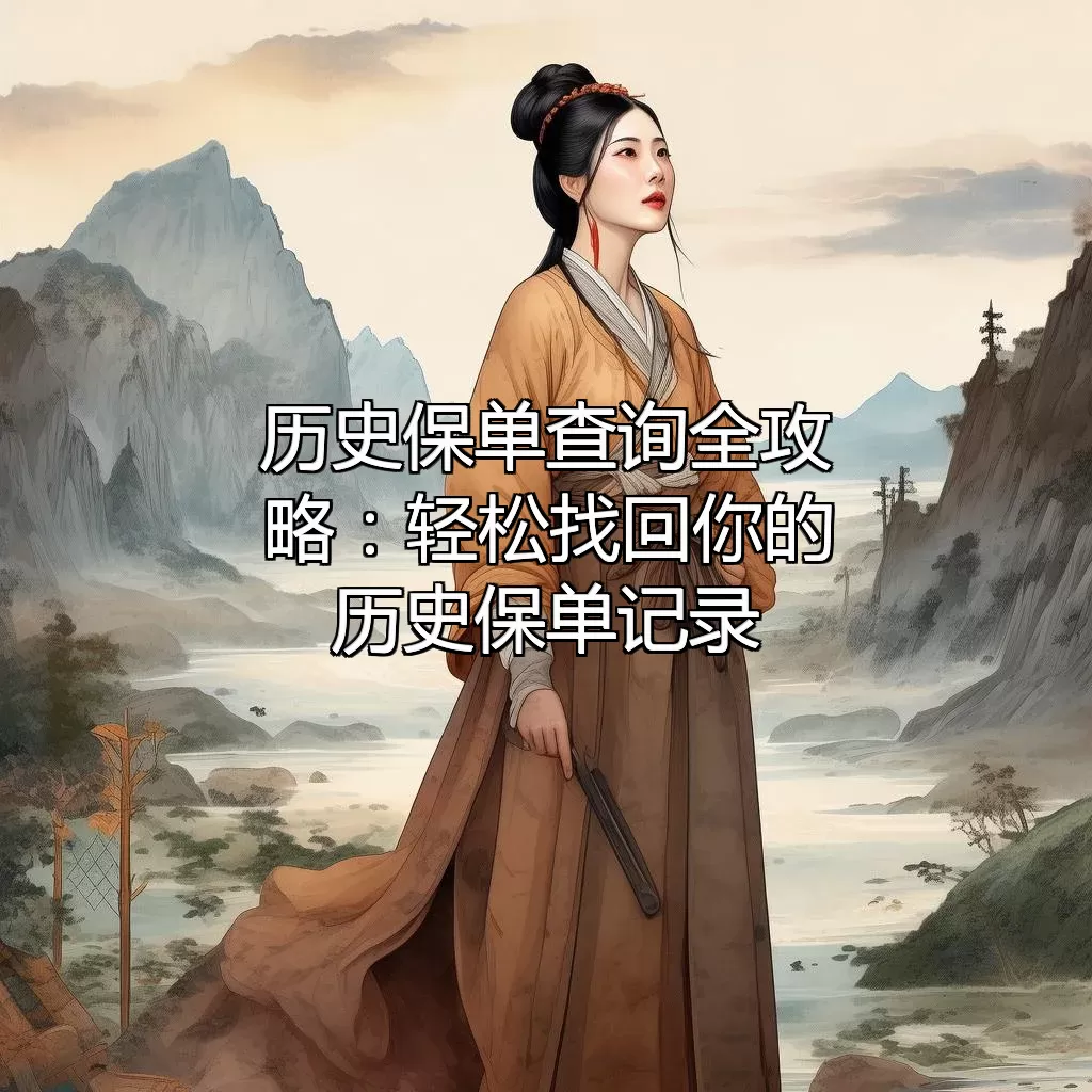 历史保单查询全攻略：轻松找回你的历史保单记录