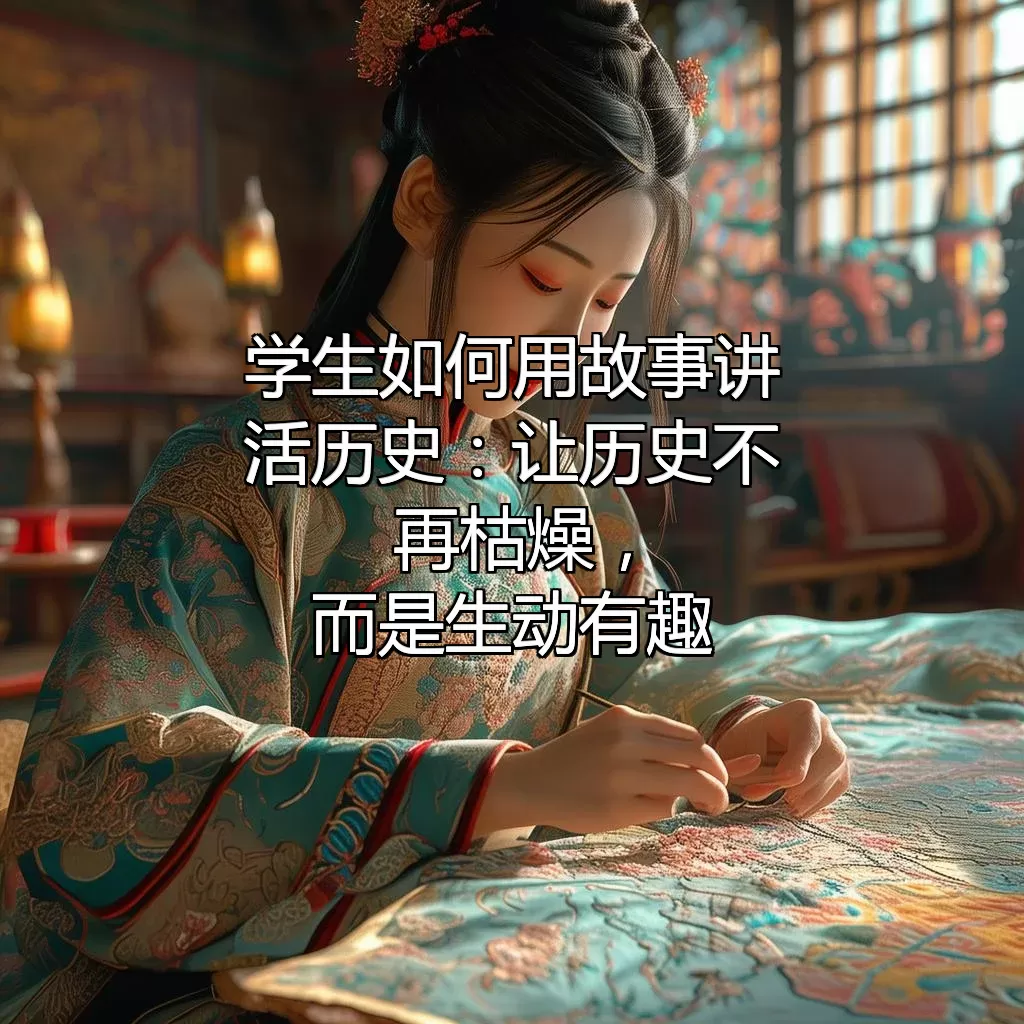 学生如何用故事讲活历史：让历史不再枯燥，而是生动有趣