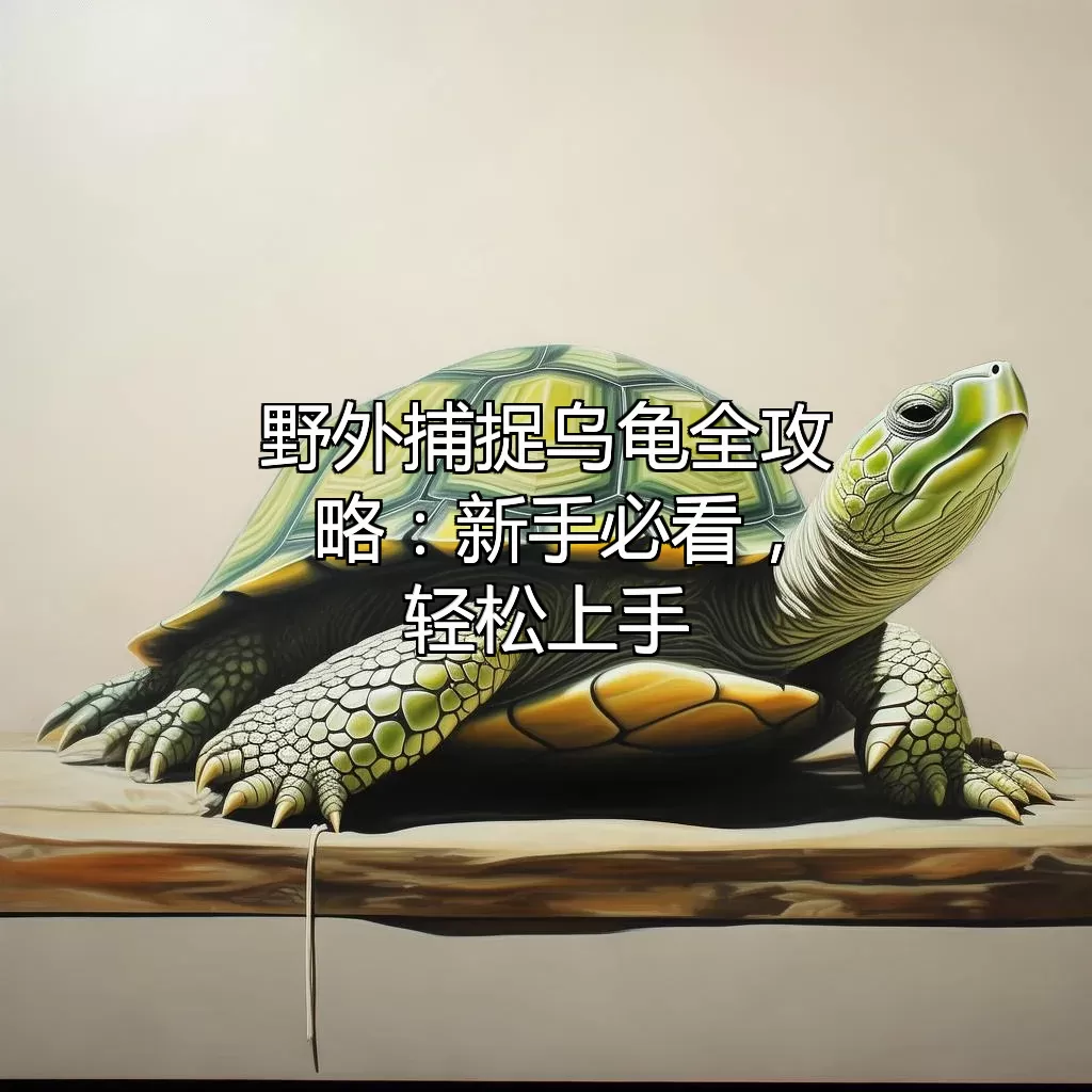 野外捕捉乌龟全攻略：新手必看，轻松上手！