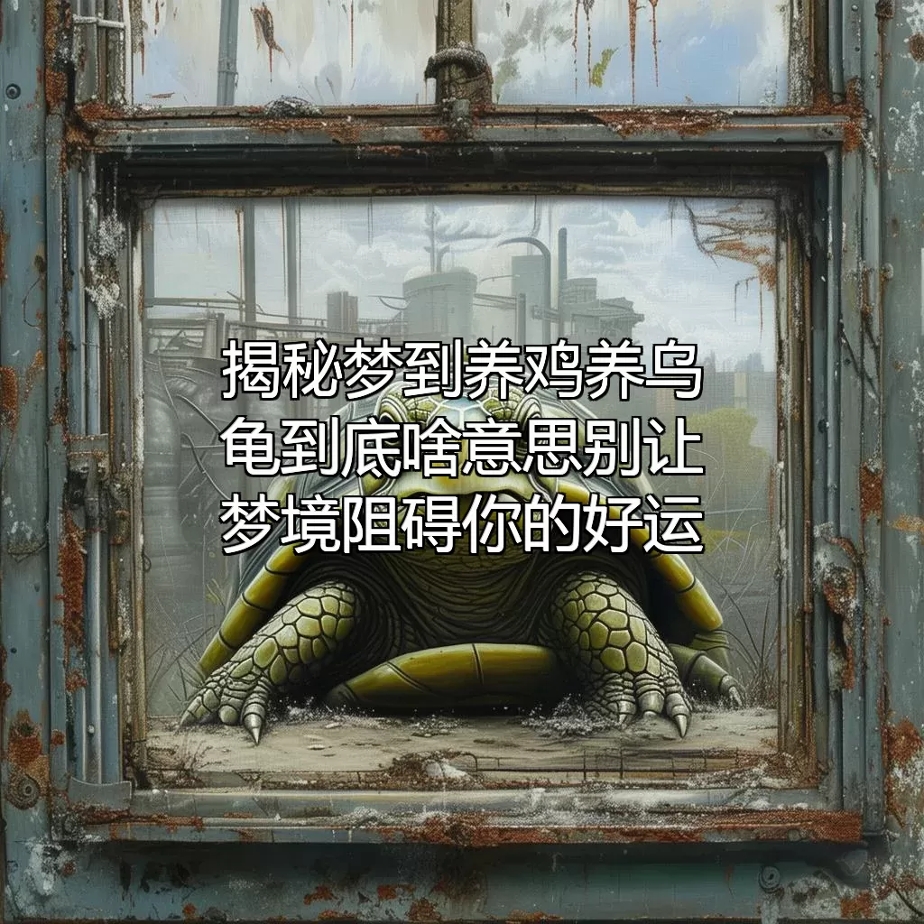 揭秘！梦到养鸡养乌龟到底啥意思？别让梦境阻碍你的好运！