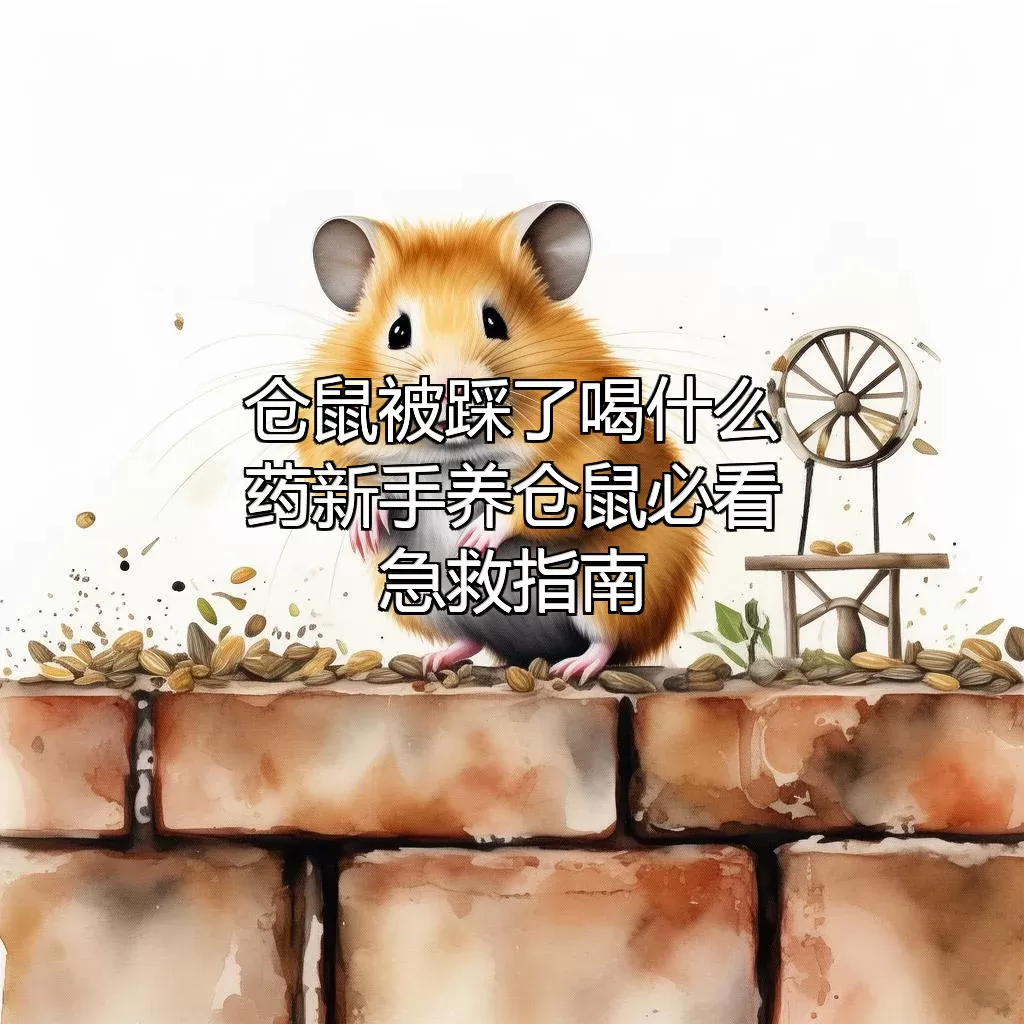 仓鼠被踩了喝什么药？新手养仓鼠必看急救指南！