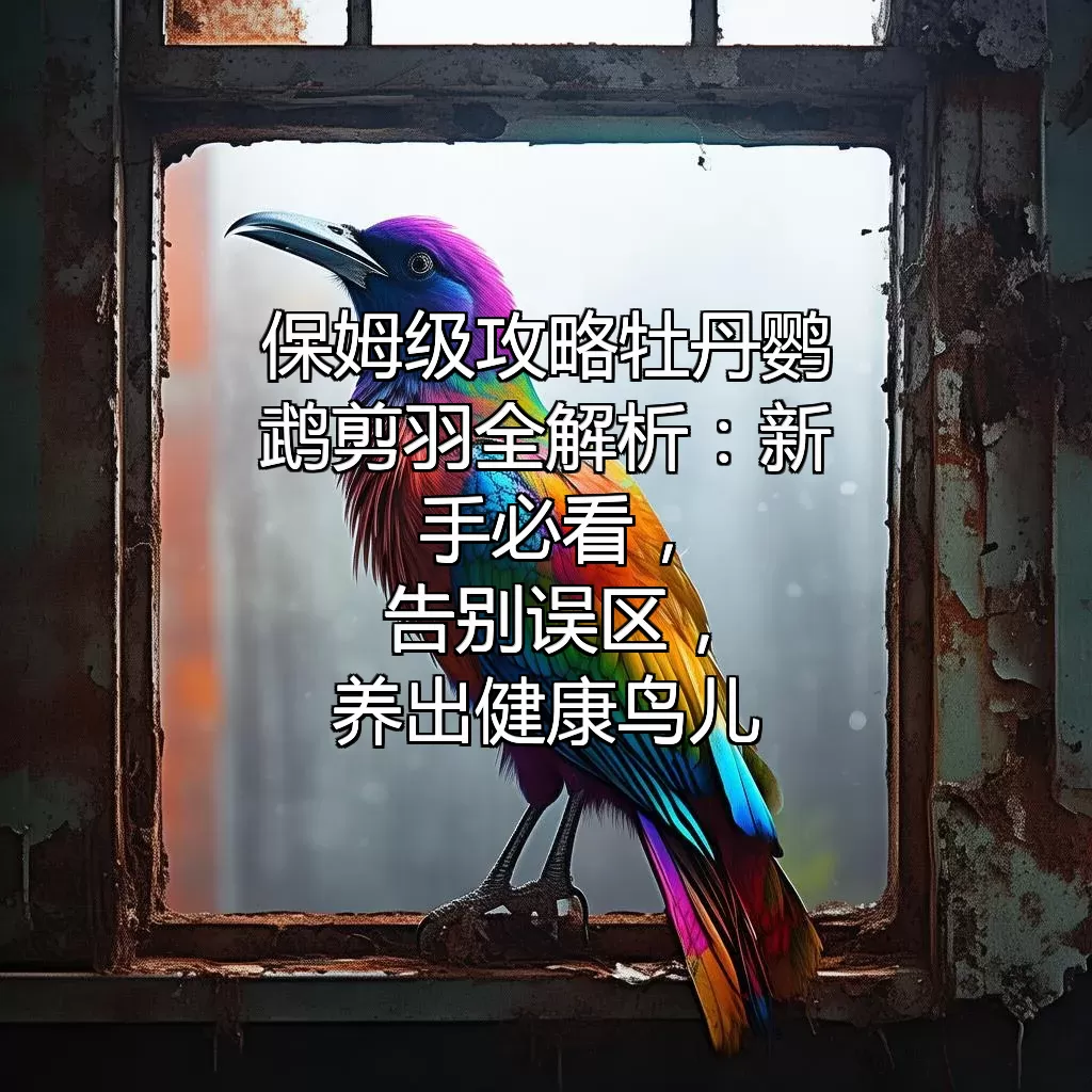 （保姆级攻略）牡丹鹦鹉剪羽全解析：新手必看，告别误区，养出健康鸟儿！