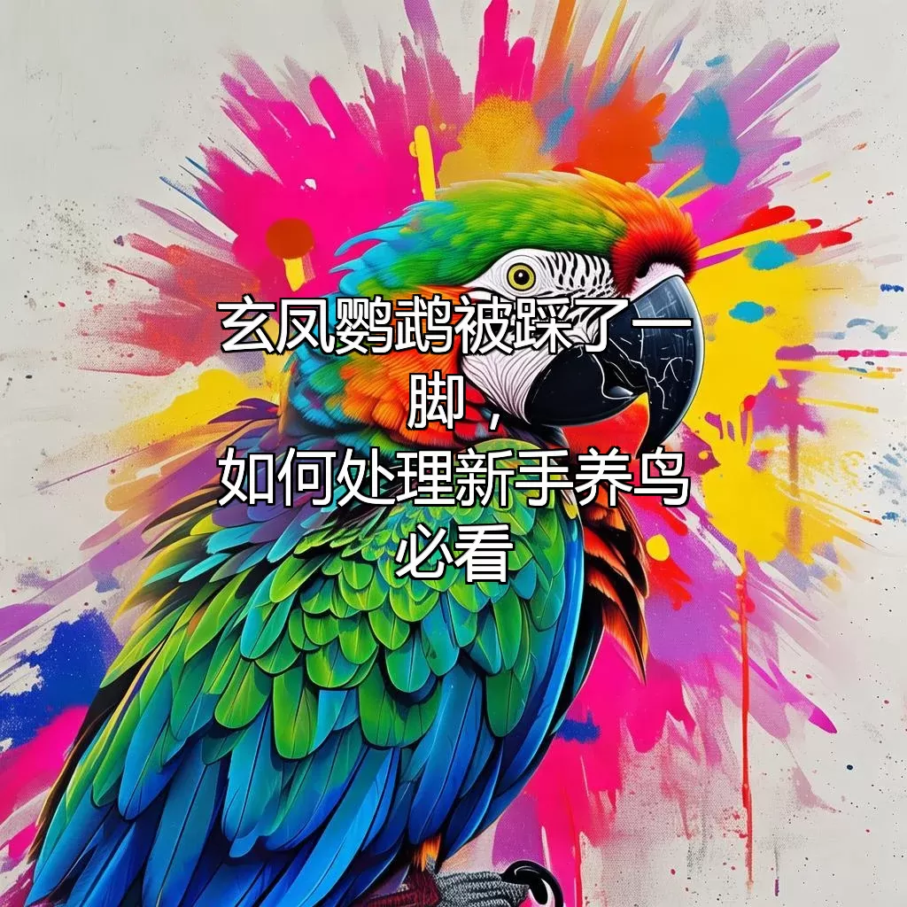 （玄凤鹦鹉被踩了一脚，如何处理？新手养鸟必看！）