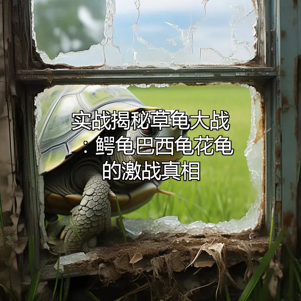 实战揭秘 草龟大战：鳄龟、巴西龟、花龟的激战真相！