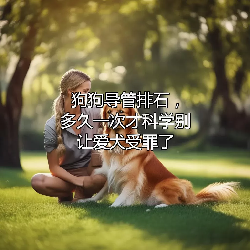 狗狗导管排石，多久一次才科学？别让爱犬受罪了！