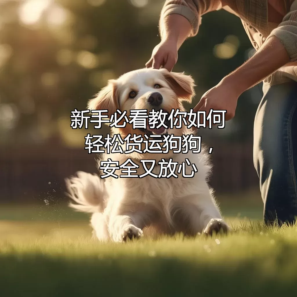 新手必看教你如何轻松货运狗狗，安全又放心