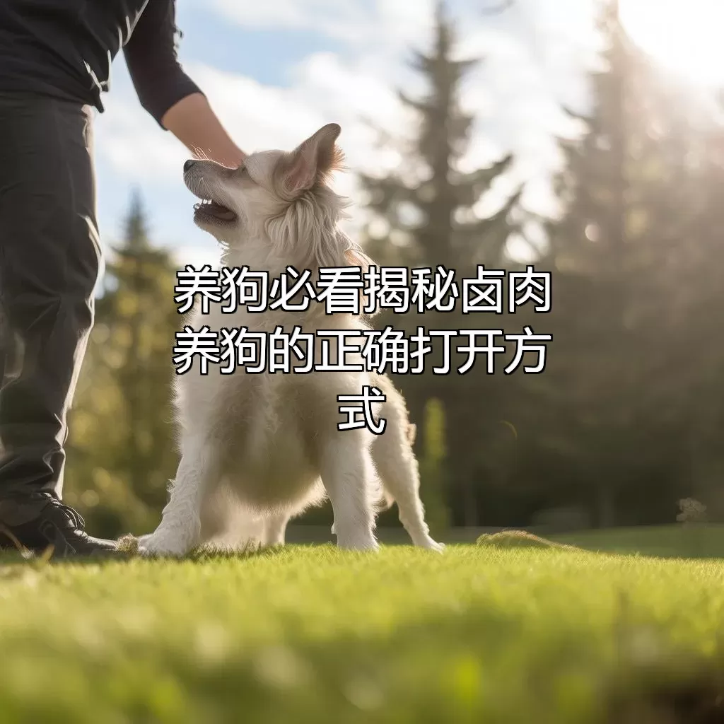 养狗必看！揭秘卤肉养狗的正确打开方式