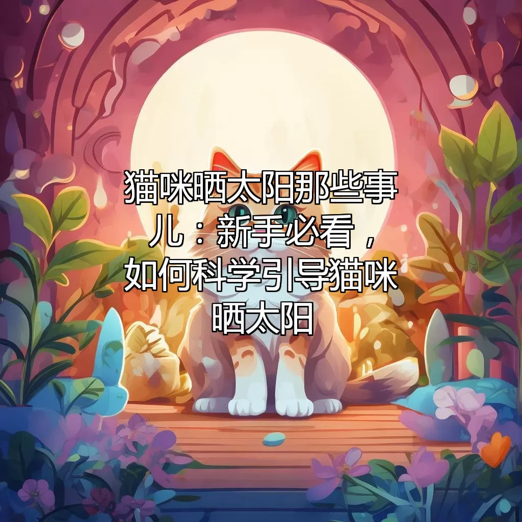 猫咪“晒太阳”那些事儿：新手必看，如何科学引导猫咪晒太阳？?