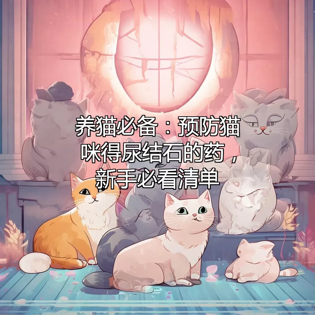 养猫必备：预防猫咪得尿结石的药，新手必看清单！?