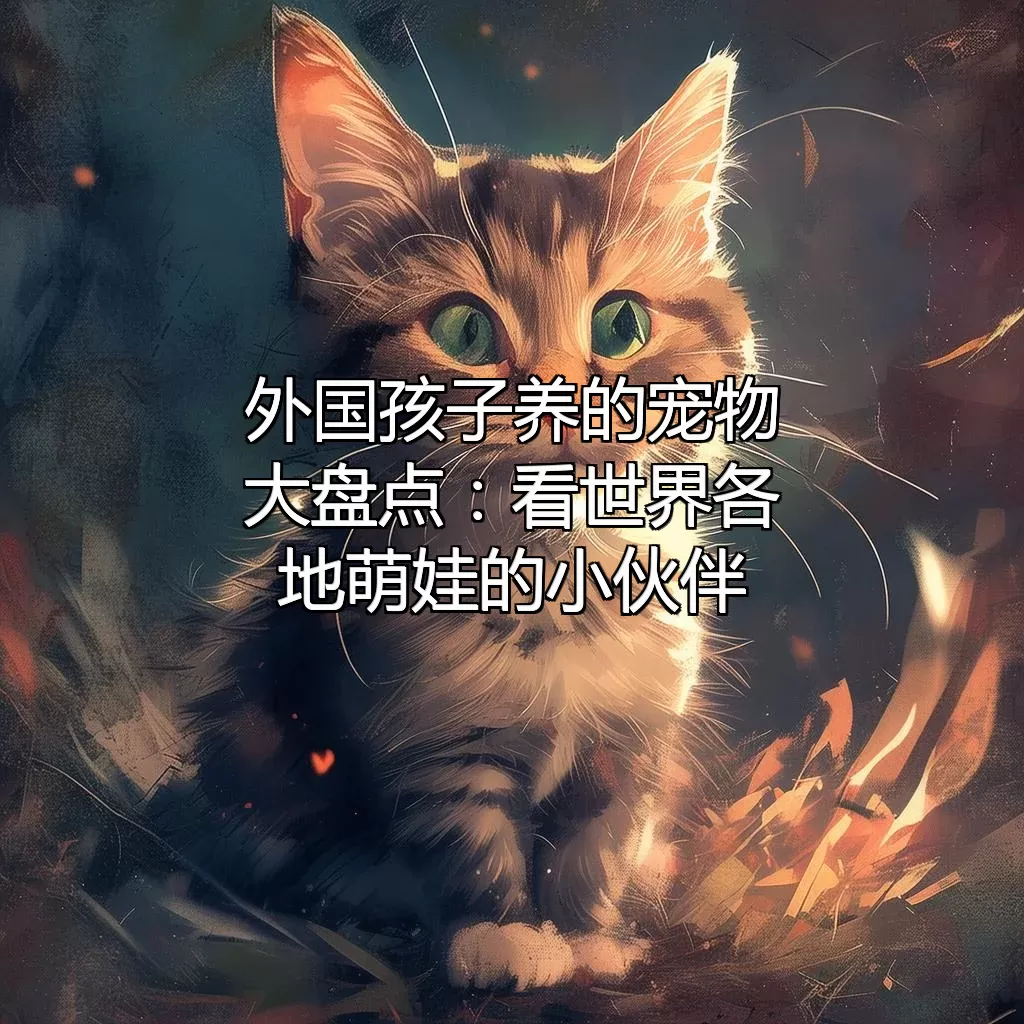 外国孩子养的宠物大盘点：看世界各地萌娃的“小伙伴”