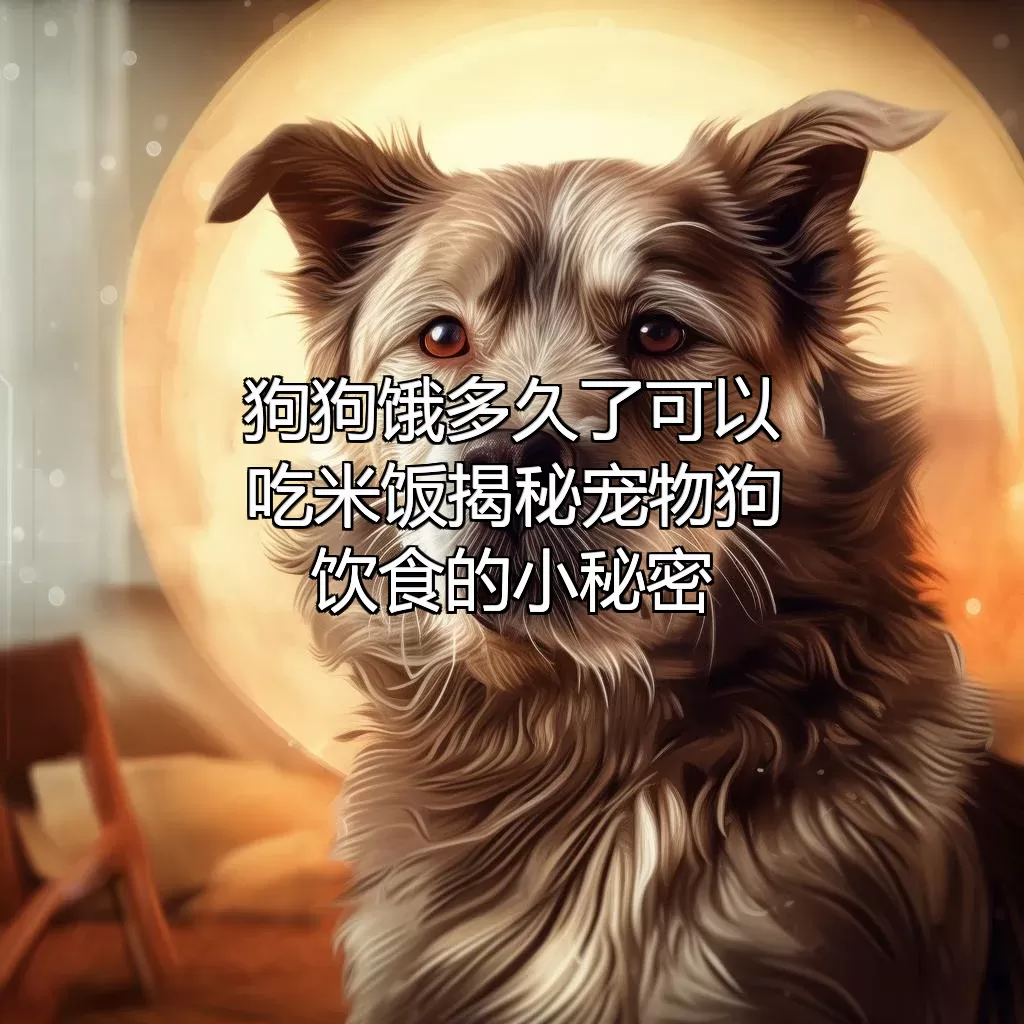 狗狗饿多久了可以吃米饭？揭秘宠物狗饮食的小秘密