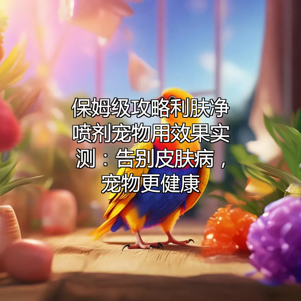 （保姆级攻略）利肤净喷剂宠物用效果实测：告别皮肤病，宠物更健康