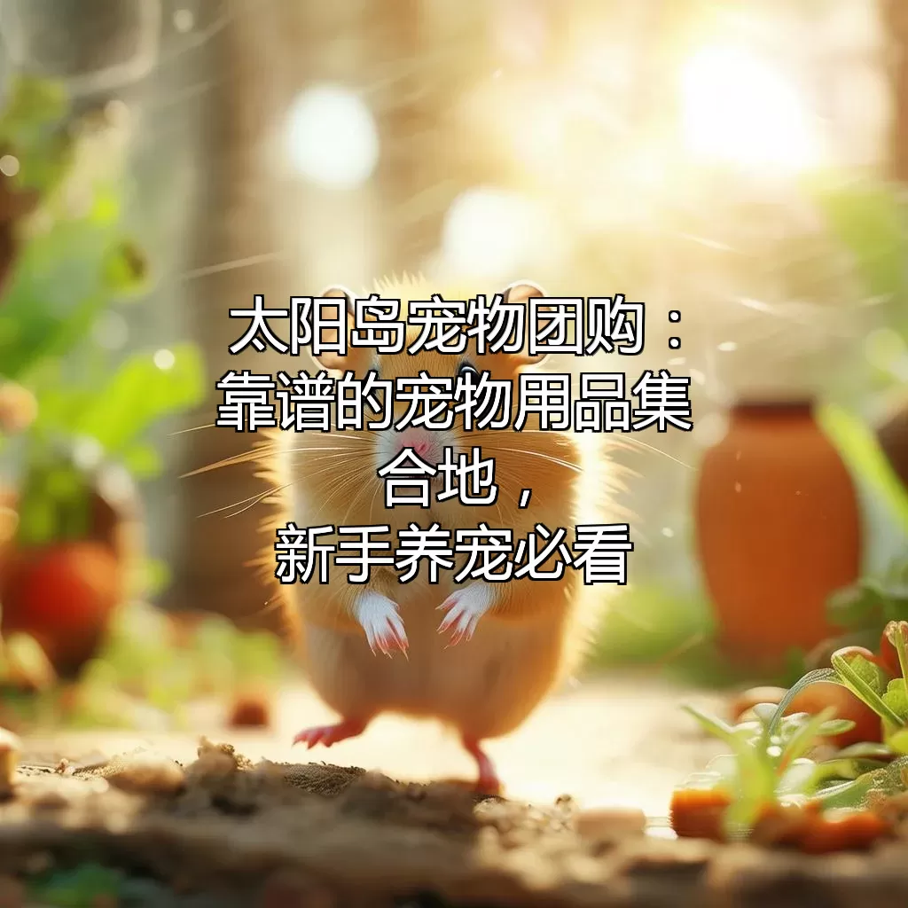 太阳岛宠物团购：靠谱的宠物用品集合地，新手养宠必看！
