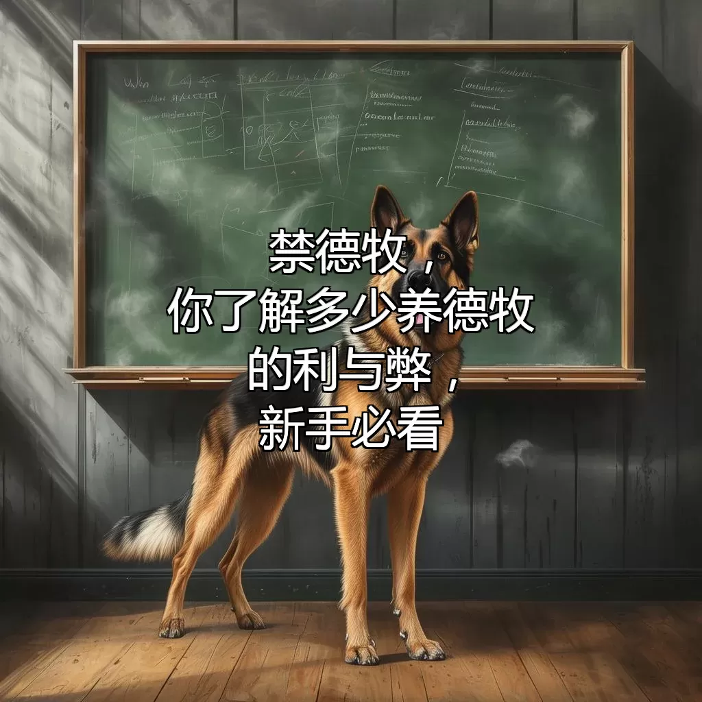 禁德牧，你了解多少？养德牧的利与弊，新手必看！