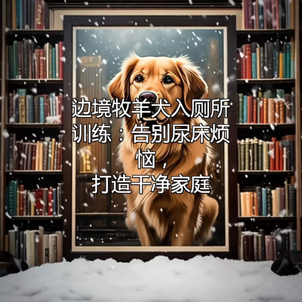 边境牧羊犬入厕所训练：告别尿床烦恼，打造干净家庭