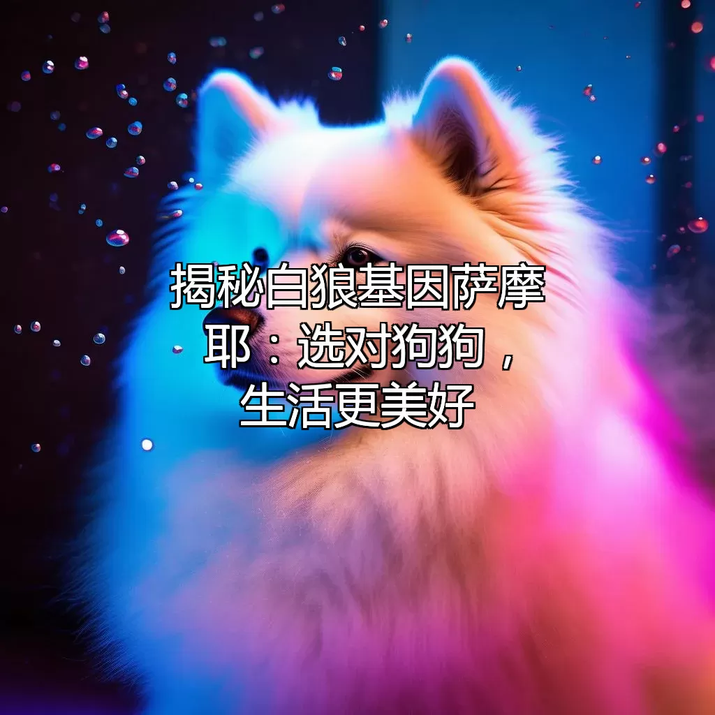 揭秘白狼基因萨摩耶：选对狗狗，生活更美好