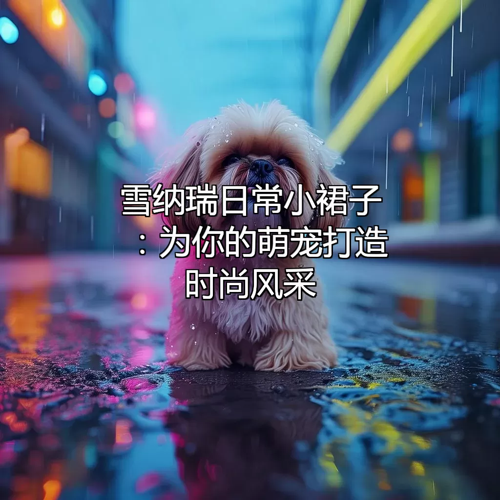 雪纳瑞日常小裙子：为你的萌宠打造时尚风采
