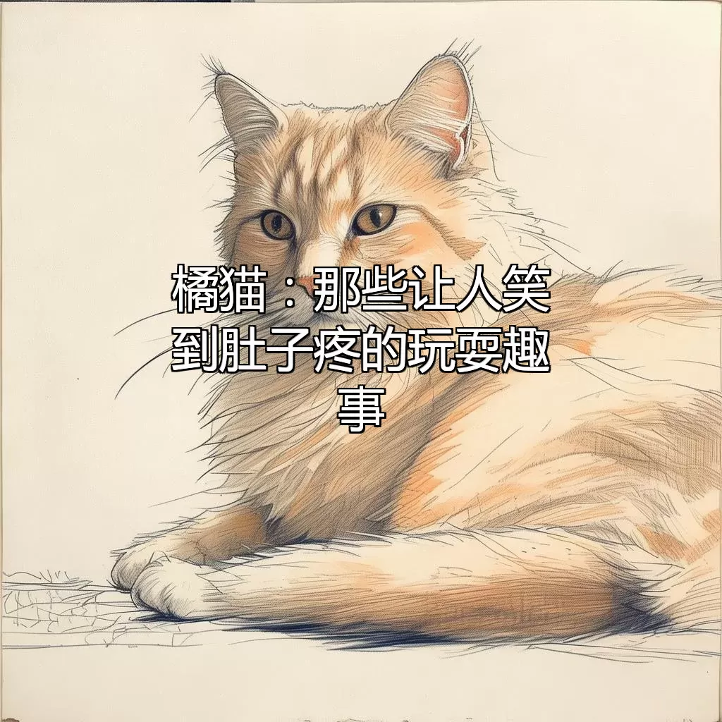 橘猫：那些让人笑到肚子疼的玩耍趣事