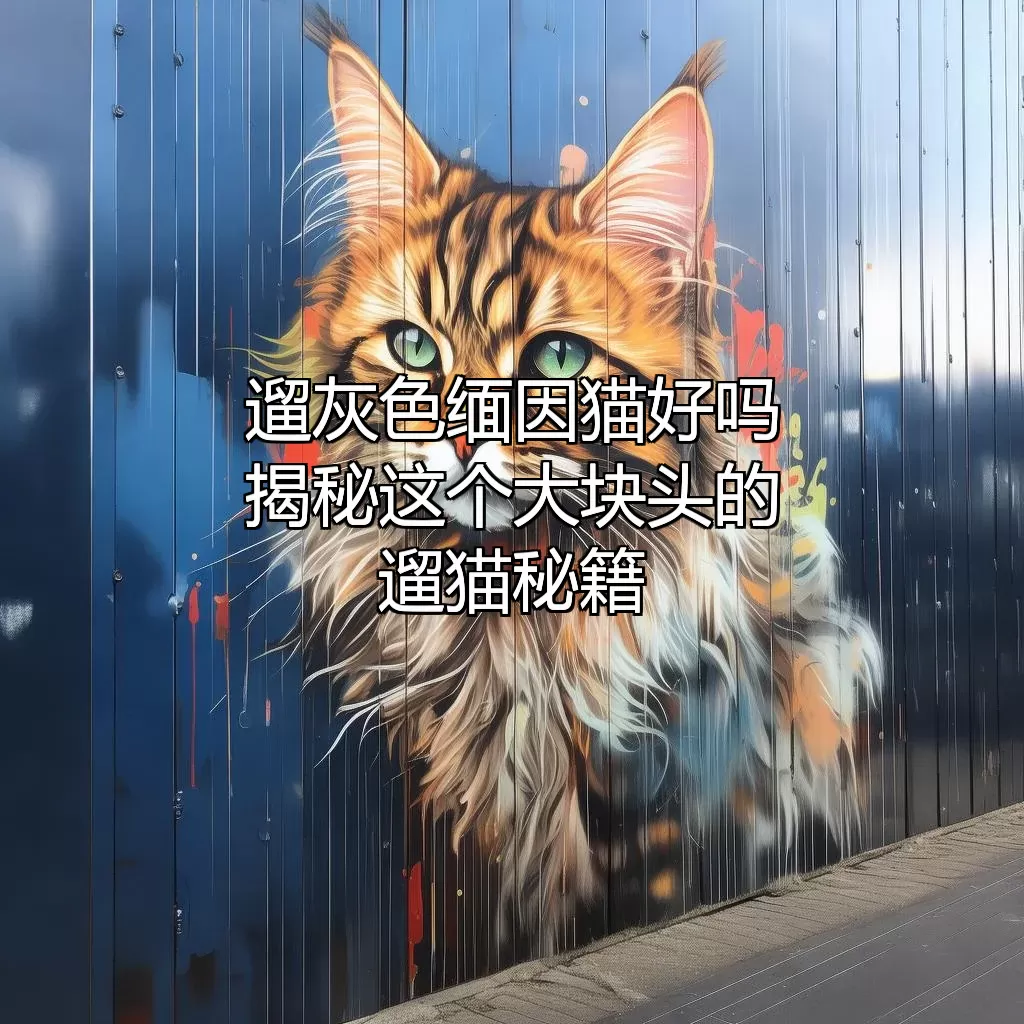 遛灰色缅因猫好吗揭秘这个大块头的遛猫秘籍