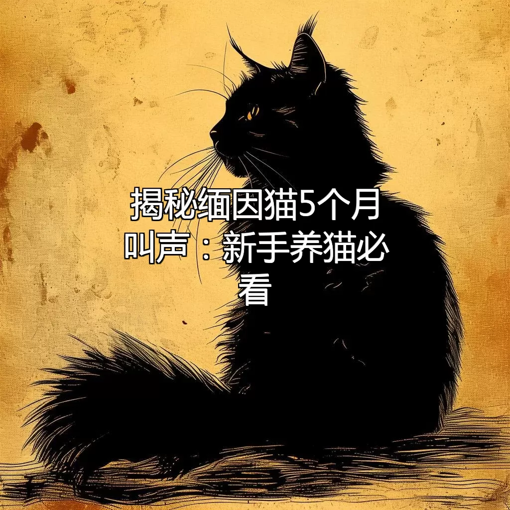 揭秘缅因猫5个月叫声：新手养猫必看！
