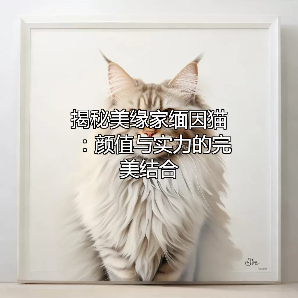 揭秘美缘家缅因猫：颜值与实力的完美结合
