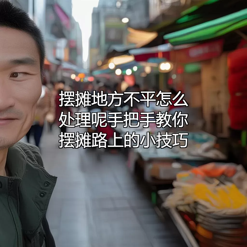 摆摊地方不平怎么处理呢？手把手教你摆摊路上的“小技巧”