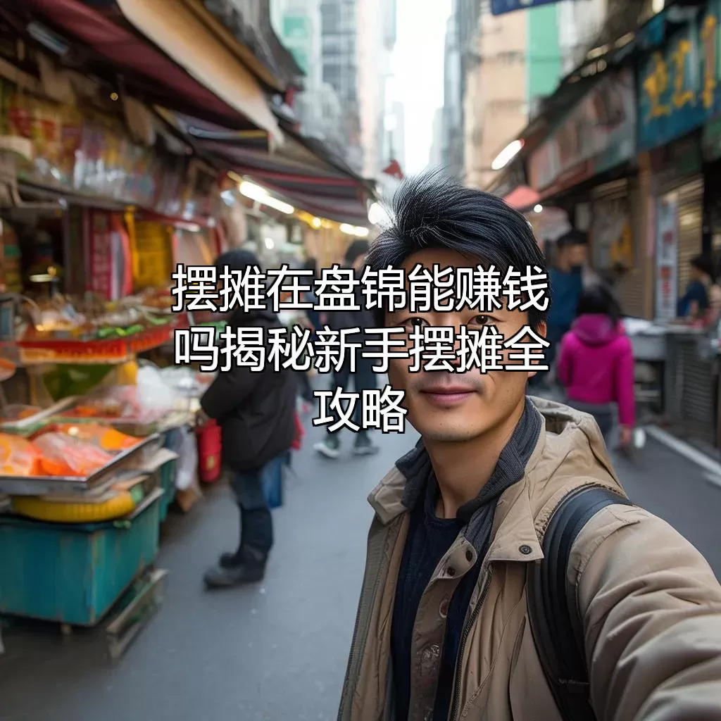 摆摊在盘锦能赚钱吗？揭秘新手摆摊全攻略！