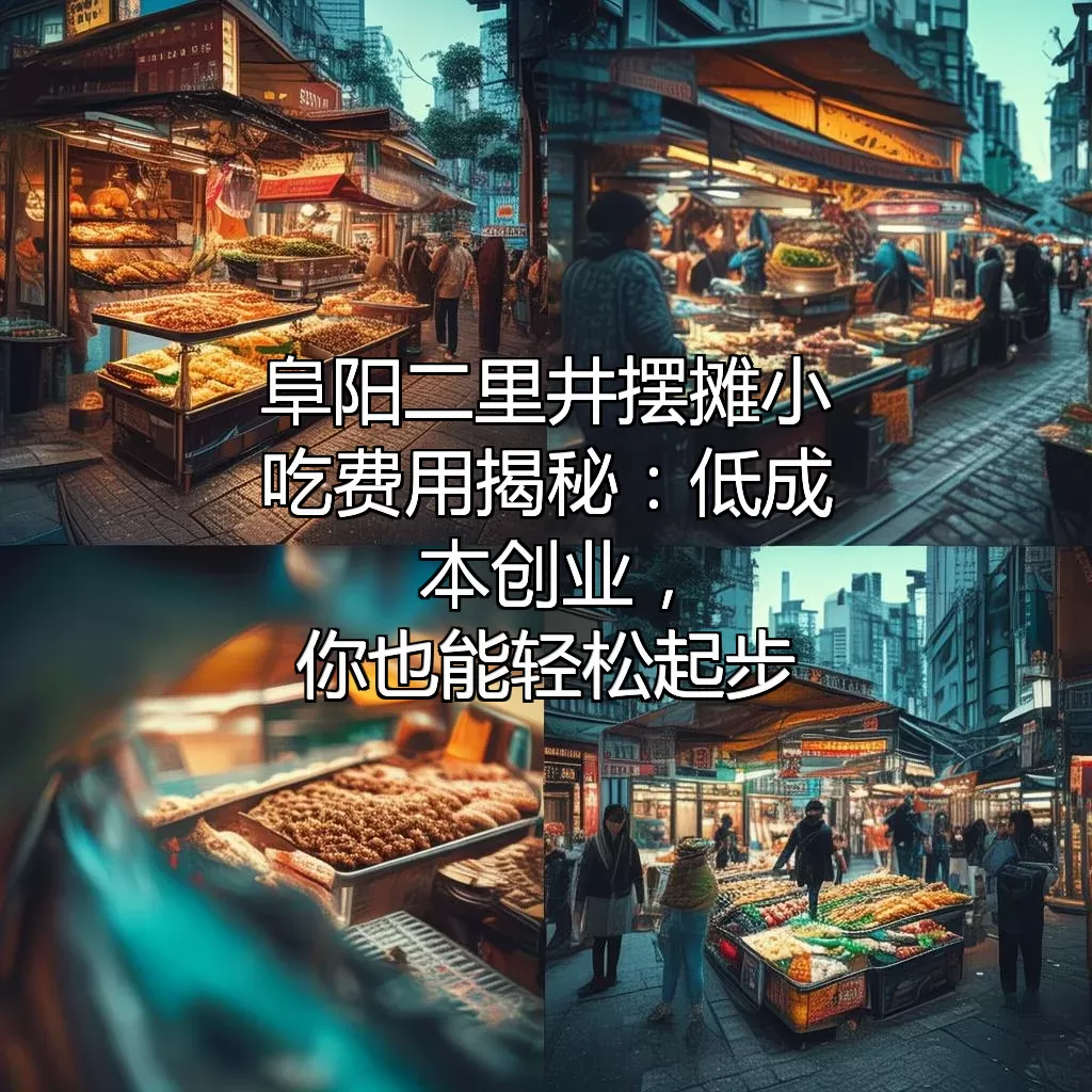 阜阳二里井摆摊小吃费用揭秘：低成本创业，你也能轻松起步！