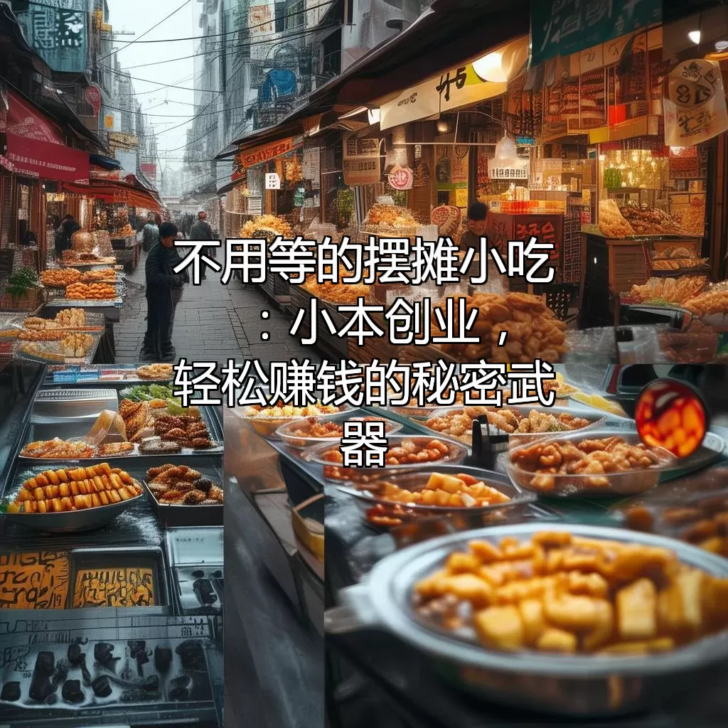 不用等的摆摊小吃：小本创业，轻松赚钱的秘密武器