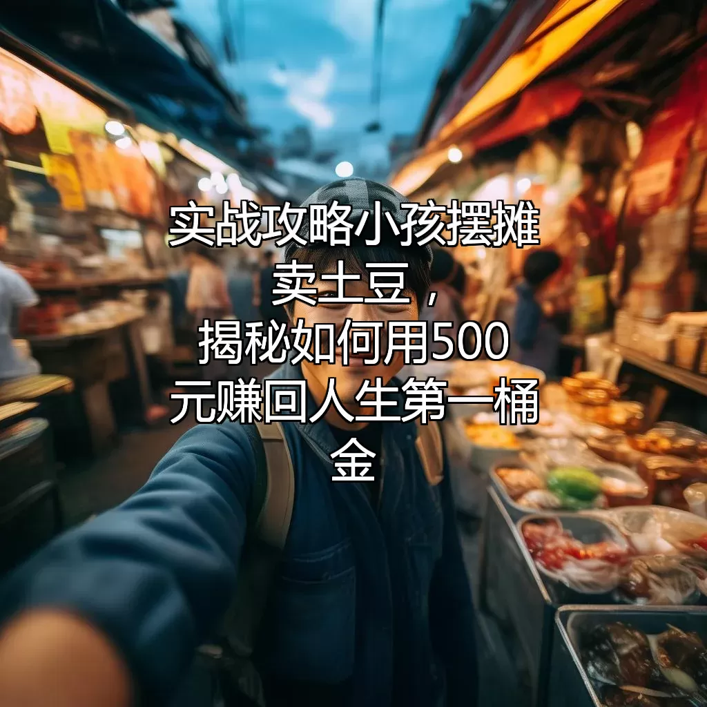 实战攻略 小孩摆摊卖土豆，揭秘如何用500元赚回人生第一桶金！