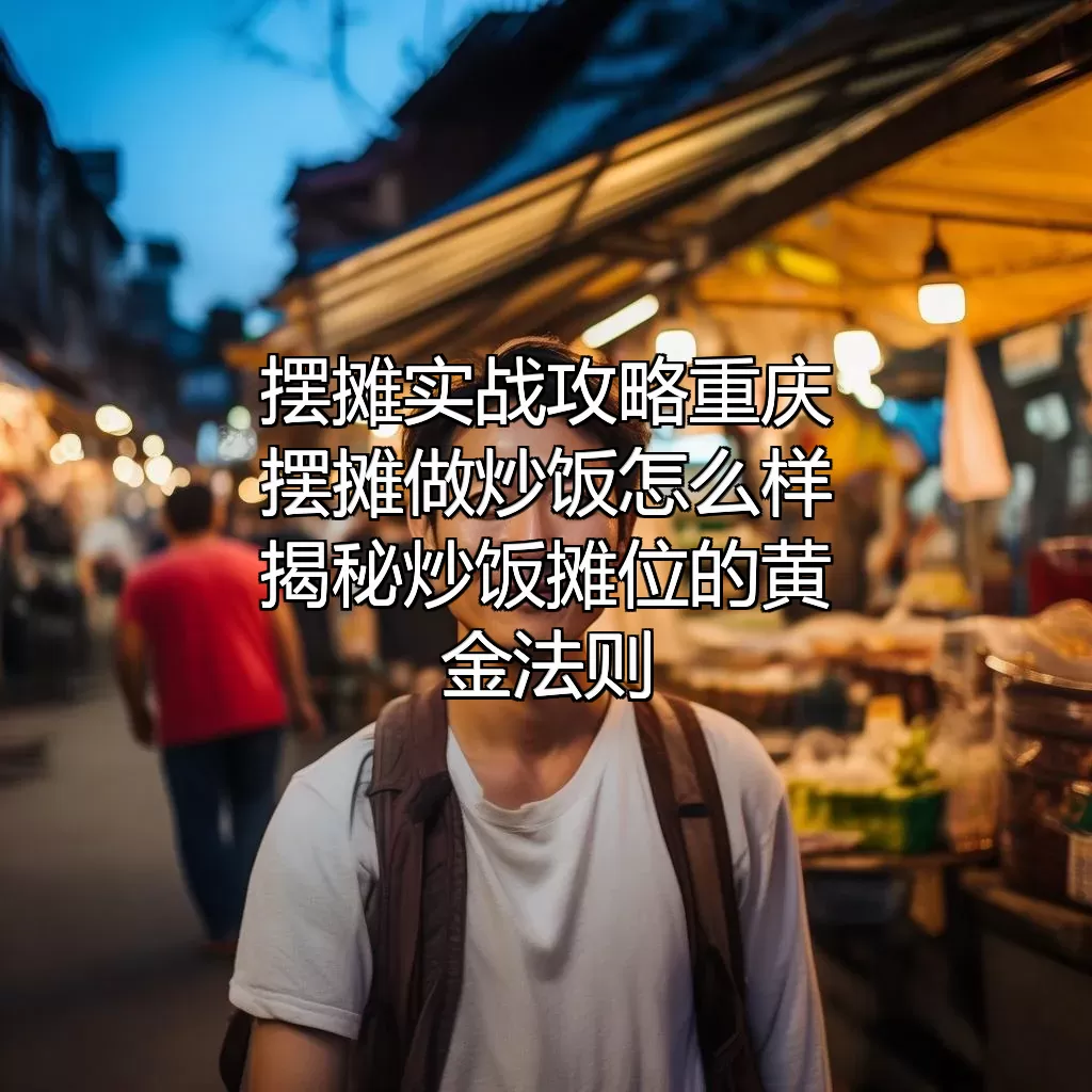 摆摊实战攻略 重庆摆摊做炒饭怎么样？揭秘炒饭摊位的黄金法则！