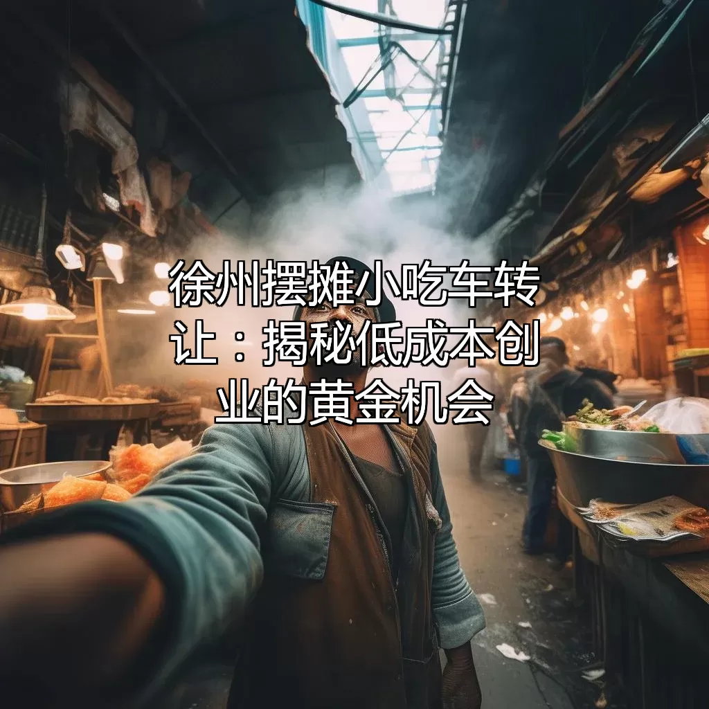 徐州摆摊小吃车转让：揭秘低成本创业的黄金机会
