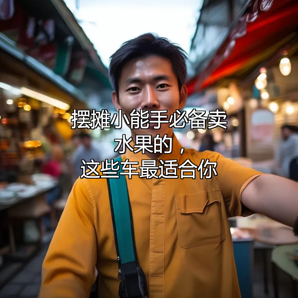 摆摊小能手必备！卖水果的，这些车最适合你！