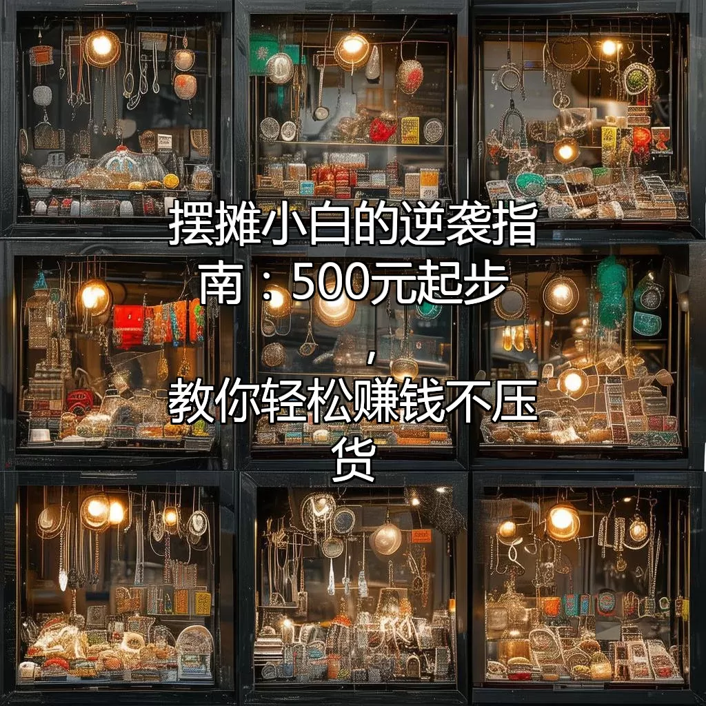摆摊小白的逆袭指南：500元起步，教你轻松赚钱不压货