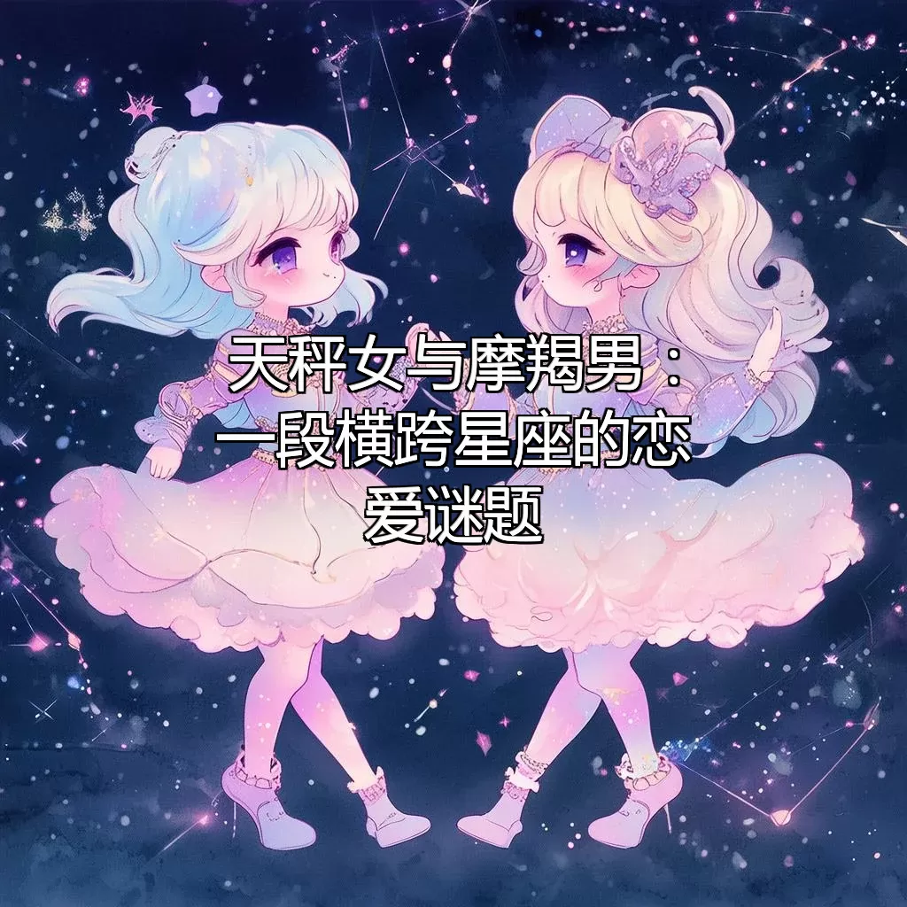天秤女与摩羯男：一段横跨星座的恋爱谜题