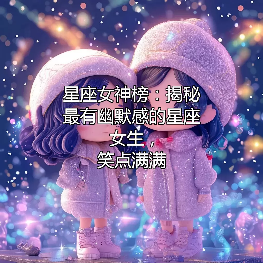 星座女神榜：揭秘最有幽默感的星座女生，笑点满满！