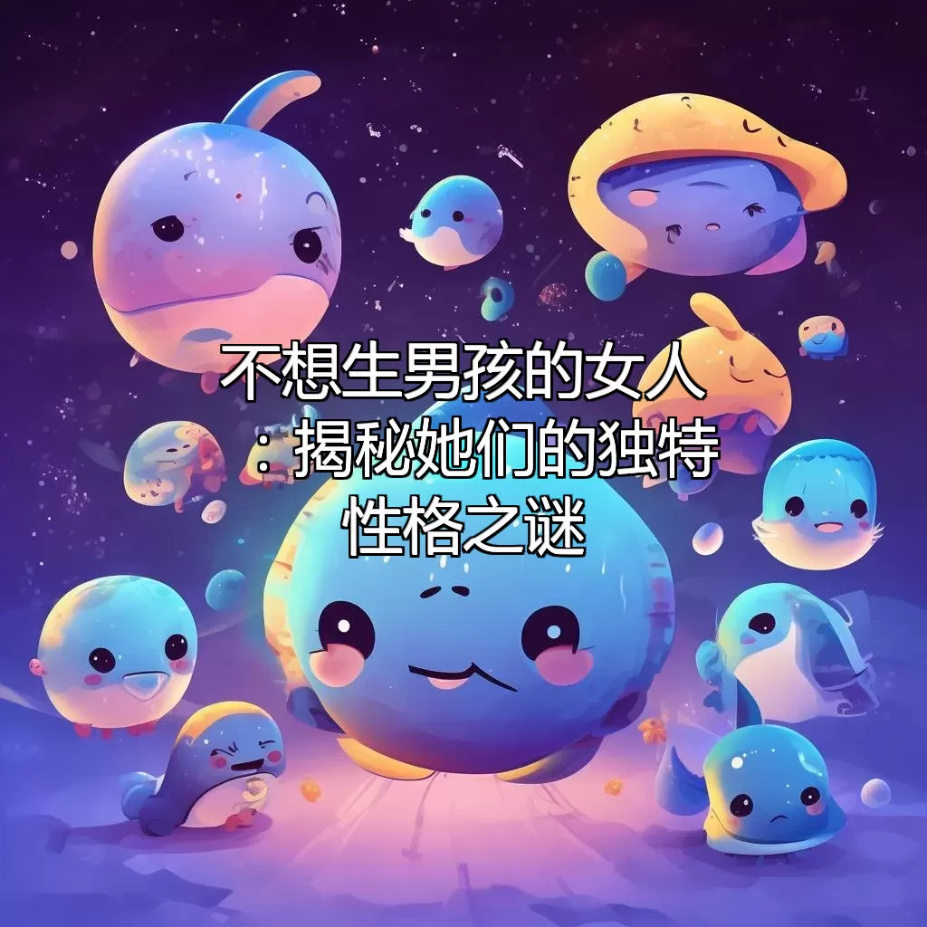 不想生男孩的女人：揭秘她们的独特性格之谜