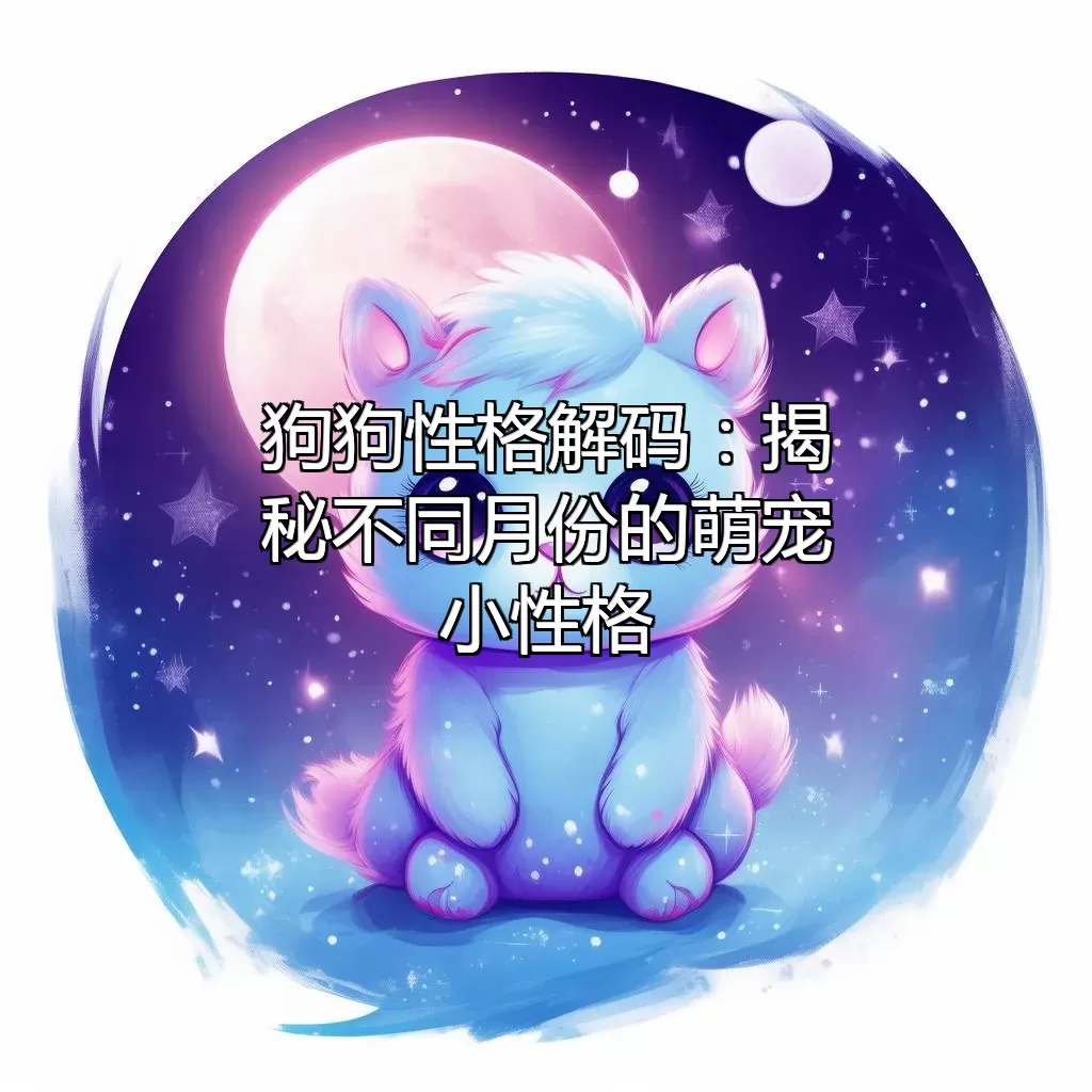 狗狗性格解码：揭秘不同月份的萌宠小性格