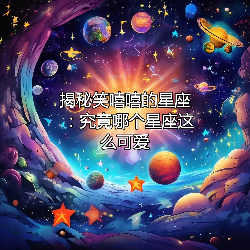 揭秘笑嘻嘻的星座：究竟哪个星座这么可爱？
