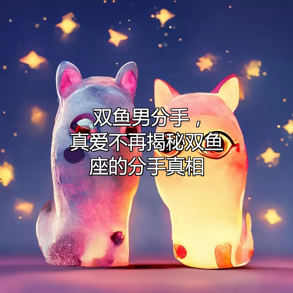 双鱼男分手，真爱不再？揭秘双鱼座的分手真相